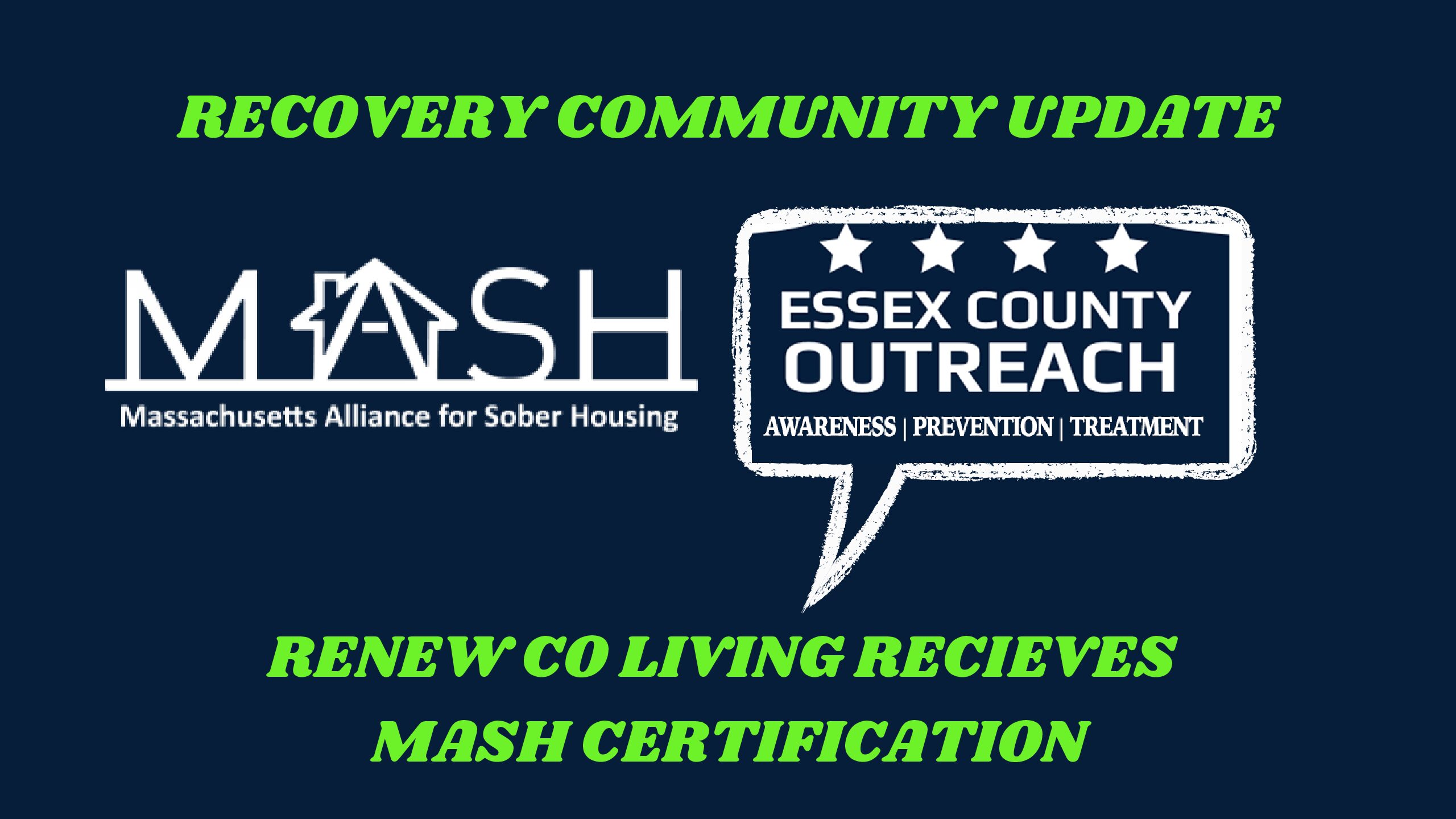 Renew Co Living Receives MASH Certification